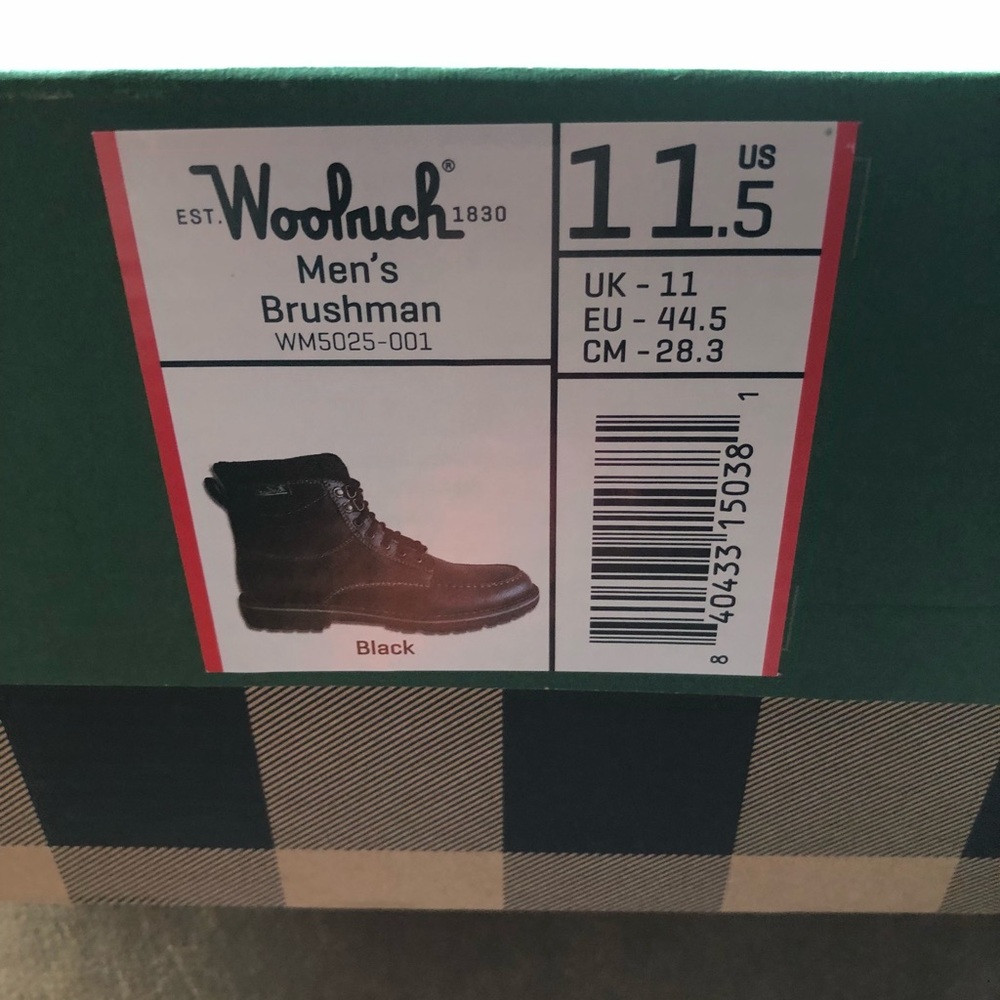 Woolrich men’s work boots